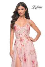 La Femme Dress 32031 - LIGHT PINK