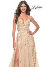 La Femme Dress 32032 - CHAMPAGNE