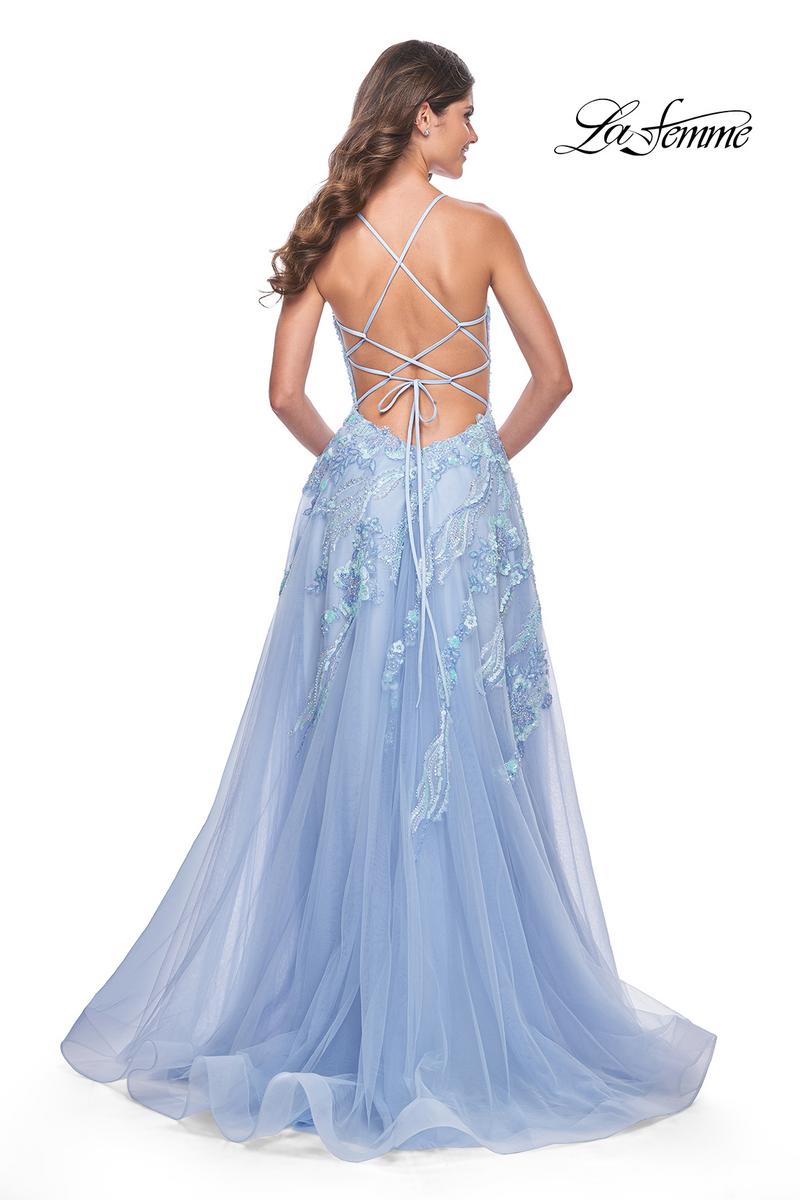 La Femme Dress 32032 - CLOUD BLUE