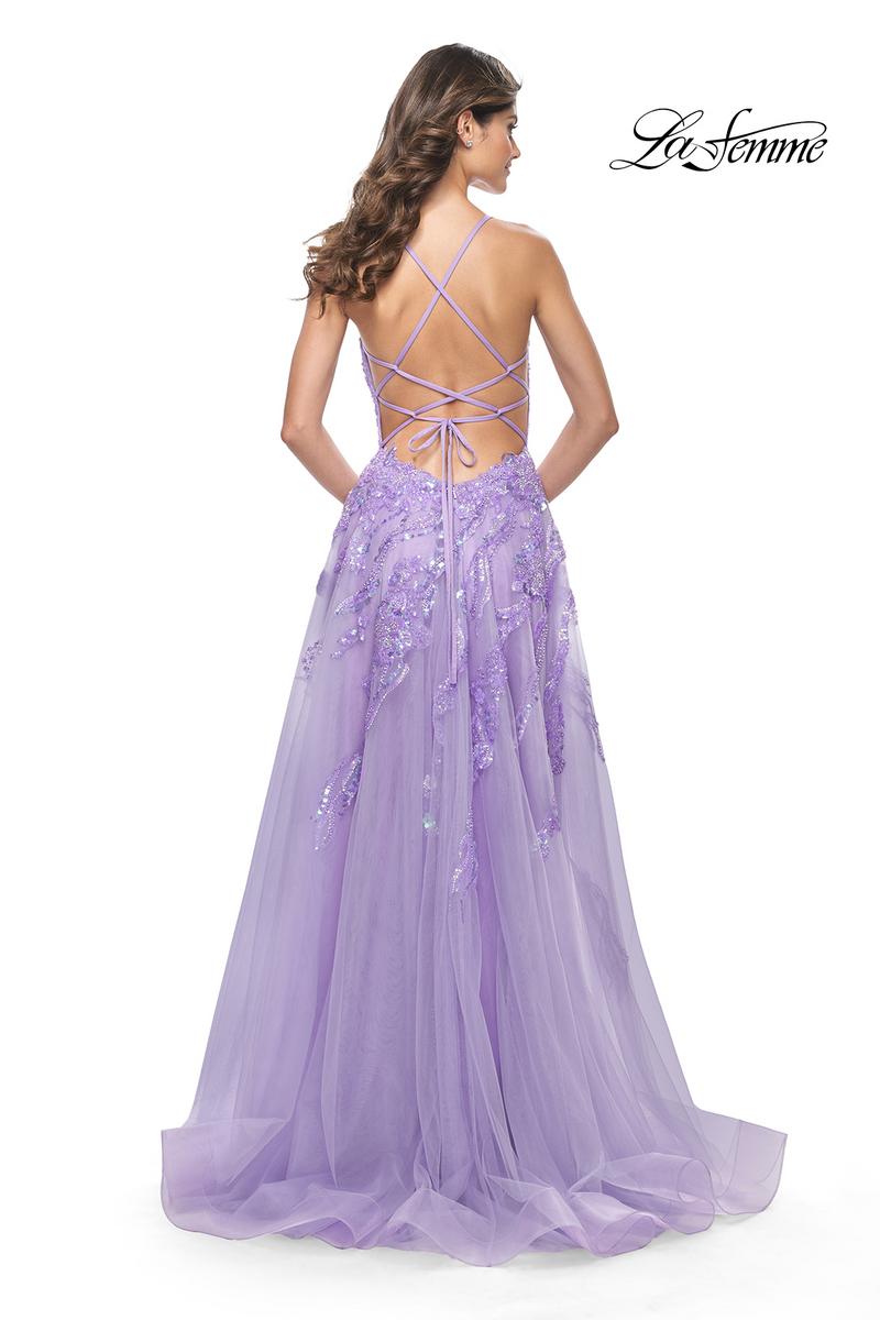 La Femme Dress 32032 - LAVENDER