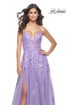 La Femme Dress 32032 - LAVENDER