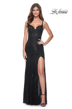 La Femme Dress 32038 - BLACK