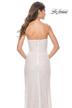 La Femme Dress 32045 - WHITE