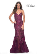 La Femme Dress 32049 - DARK BERRY