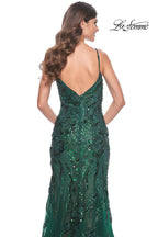 La Femme Dress 32049 - EMERALD