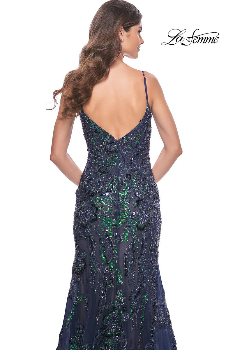 La Femme Dress 32049 - NAVY