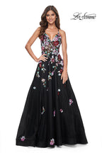 La Femme Dress 32051 - BLACK