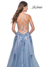 La Femme Dress 32057 - SLATE BLUE
