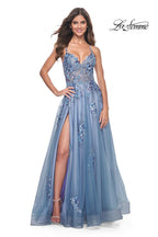 La Femme Dress 32057 - SLATE BLUE