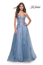 La Femme Dress 32057 - SLATE BLUE