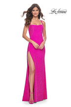 La Femme Dress 32058 - HOT FUCHSIA