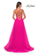 La Femme Dress 32059 - HOT FUCHSIA