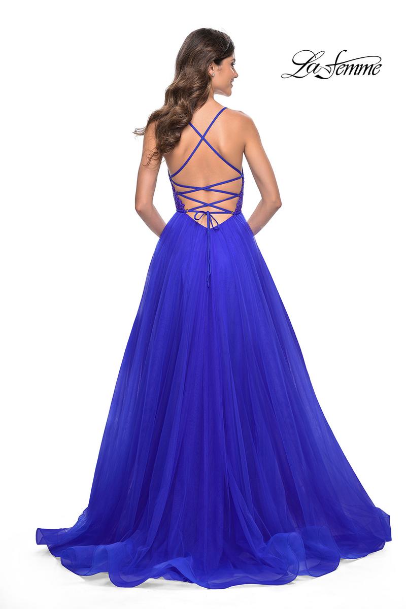 La Femme Dress 32059 - ROYAL BLUE