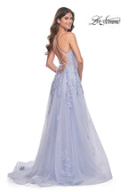 La Femme Dress 32062 - LIGHT PERIWINKLE