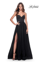 La Femme Dress 32065 - BLACK