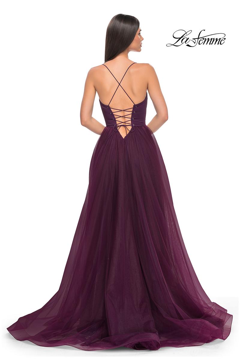 La Femme Dress 32065 - DARK BERRY