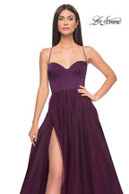 La Femme Dress 32065 - DARK BERRY