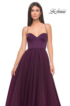 La Femme Dress 32065 - DARK BERRY