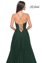 La Femme Dress 32065 - DARK EMERALD