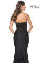 La Femme Dress 32069 - BLACK