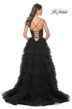 La Femme Dress 32071 - BLACK