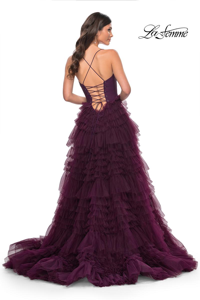 La Femme Dress 32071 - DARK BERRY