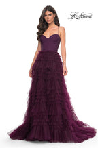 La Femme Dress 32071 - DARK BERRY