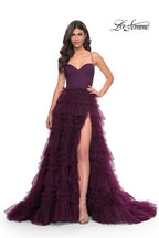 La Femme Dress 32071 - DARK BERRY