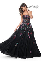 La Femme Dress 32072 - BLACK