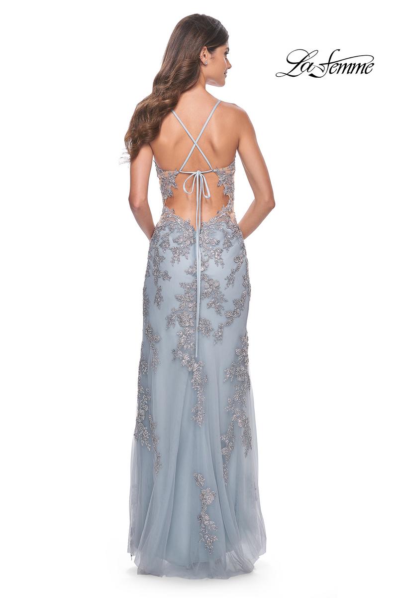 La Femme Dress 32074 - LIGHT BLUE