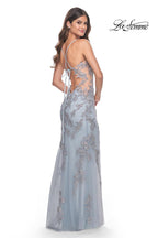 La Femme Dress 32074 - LIGHT BLUE