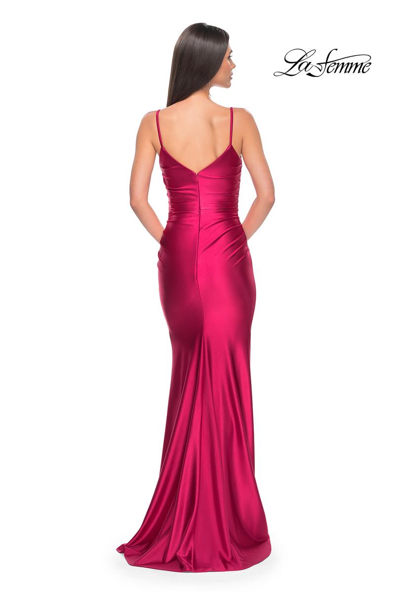 La Femme Dress 32075 - DEEP RED