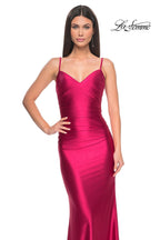 La Femme Dress 32075 - DEEP RED