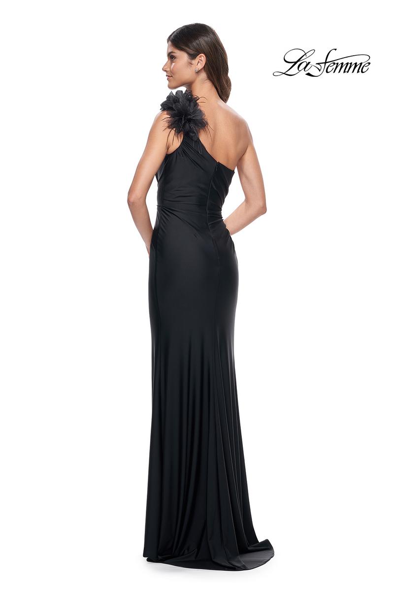 La Femme Dress 32076 - BLACK