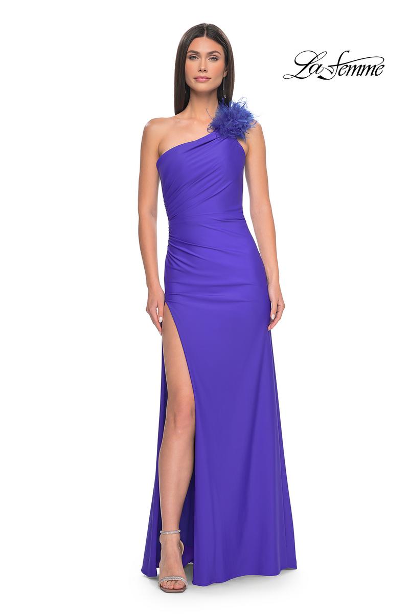 La Femme Dress 32076 - ROYAL BLUE