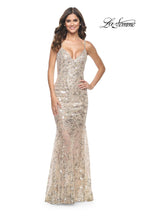 La Femme Dress 32077 - CHAMPAGNE