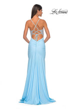 La Femme Dress 32079 - LIGHT BLUE