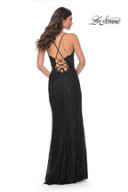 La Femme Dress 32080 - BLACK