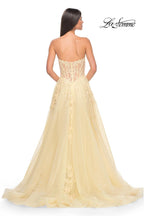 La Femme Dress 32082 - PALE YELLOW