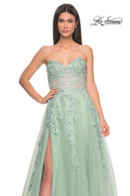 La Femme Dress 32082 - SAGE