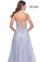 La Femme Dress 32084 - LIGHT PERIWINKLE