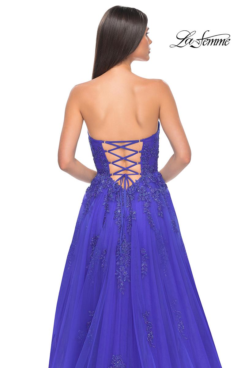 La Femme Dress 32084 - ROYAL BLUE
