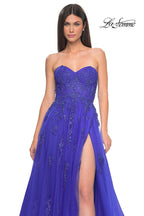 La Femme Dress 32084 - ROYAL BLUE