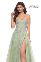 La Femme Dress 32084 - SAGE
