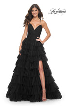 La Femme Dress 32086 - BLACK