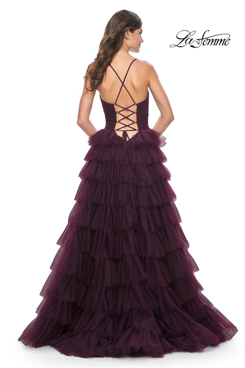 La Femme Dress 32086 - DARK BERRY