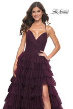 La Femme Dress 32086 - DARK BERRY