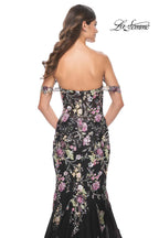 La Femme Dress 32087 - BLACK