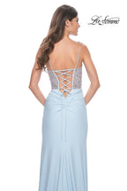 La Femme Dress 32089 - CLOUD BLUE