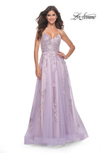 La Femme Dress 32090 - LAVENDER